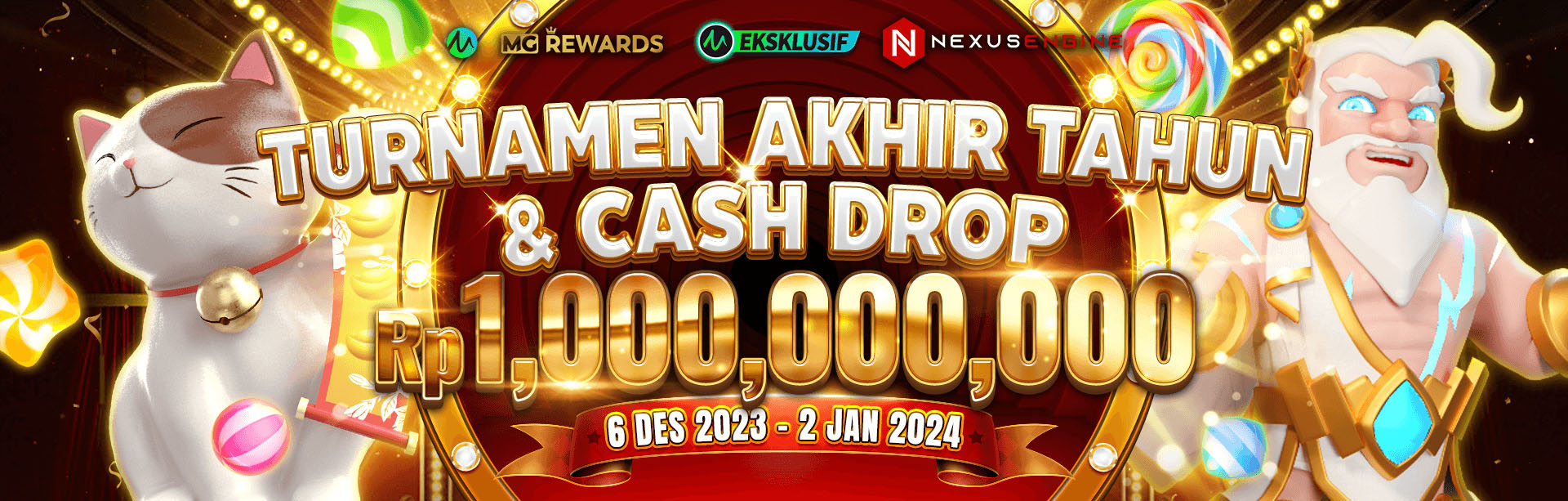 MG TURNAMEN AKHIR TAHUN & CASHDROP